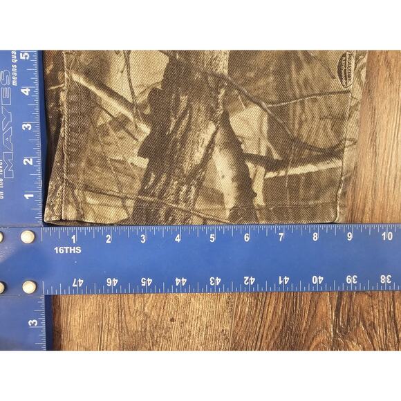 Wrangler Pro Gear Camo Denim Pants Jeans Mens Sz 42x30 - Picture 7 of 9